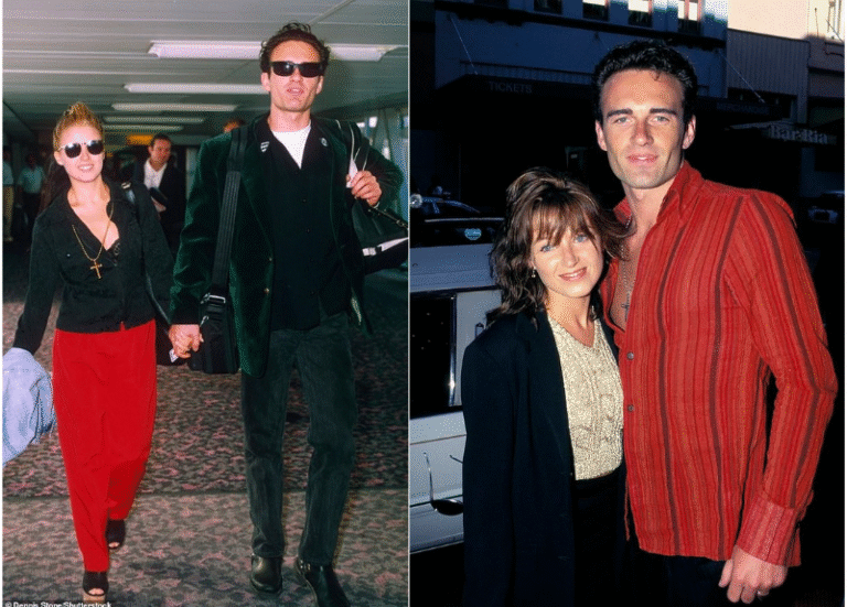Julian McMahon and Dannii Minogue